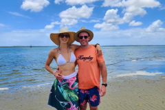 Stroll along the calm beaches