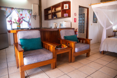 Lounge area in unit Palavras